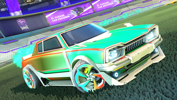 A Rocket League car design from Jonaxy