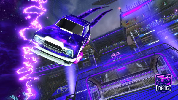 A Rocket League car design from SplashiBoi