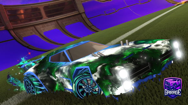 A Rocket League car design from superchitarra