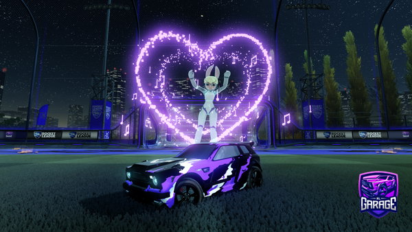 A Rocket League car design from Whxxps