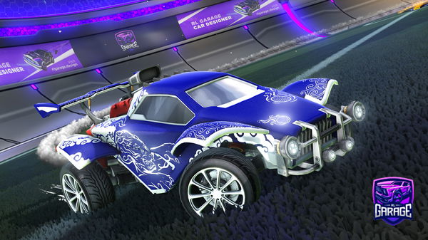 A Rocket League car design from Aftmost