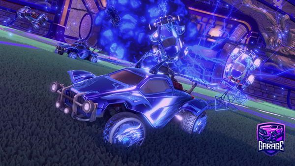 A Rocket League car design from SheepishDart717