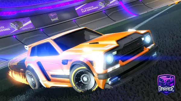 A Rocket League car design from certifiedbummm