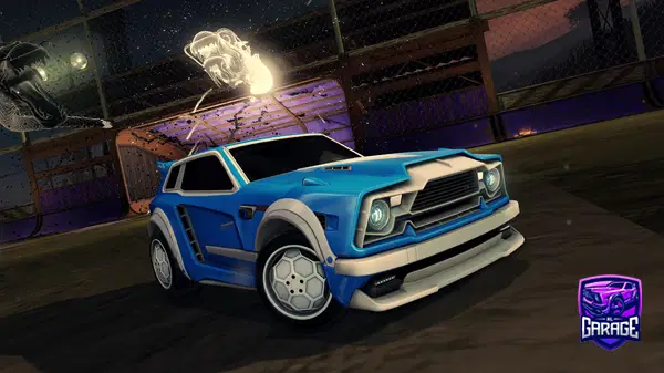A Rocket League car design from B0LDAN