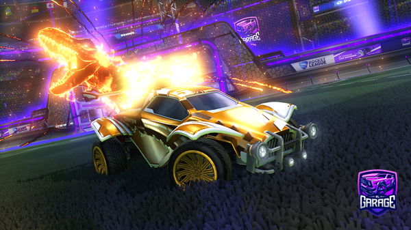 A Rocket League car design from i9Retro