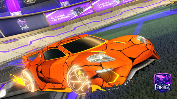 A Rocket League car design from teijlercrooy