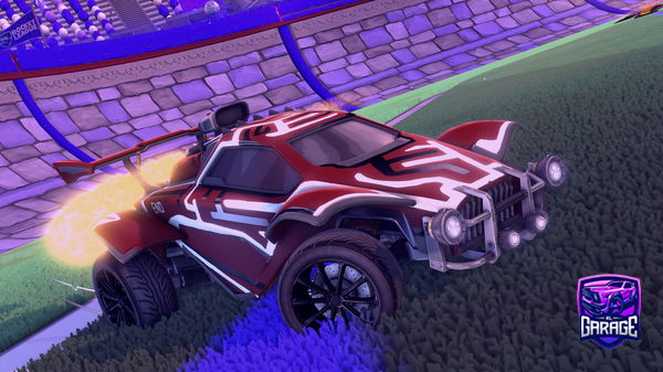 A Rocket League car design from radishsoup