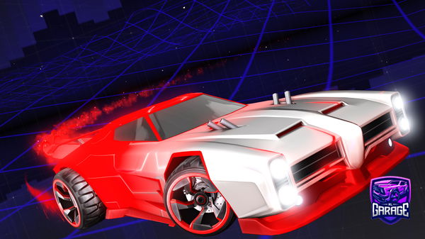 A Rocket League car design from Darkgamer23256