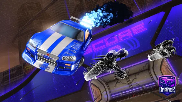 A Rocket League car design from DeltaFrost1006