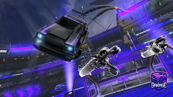 A Rocket League car design from JHZH