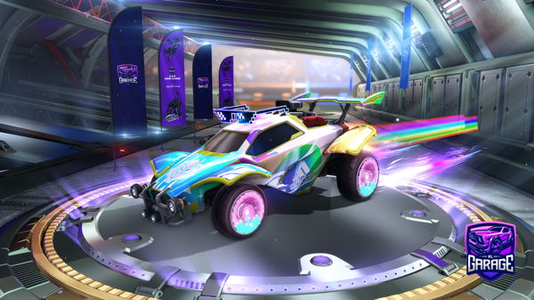 A Rocket League car design from juderigby7415