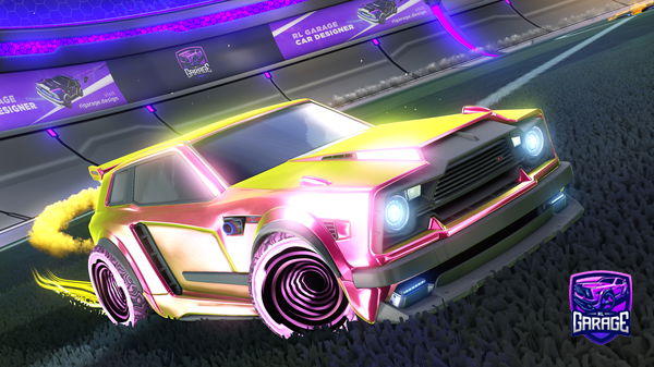 A Rocket League car design from Diablo_D6