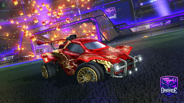 A Rocket League car design from ItzTylxr