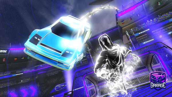 A Rocket League car design from hamburgler694