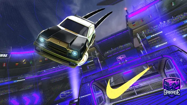 A Rocket League car design from pred43