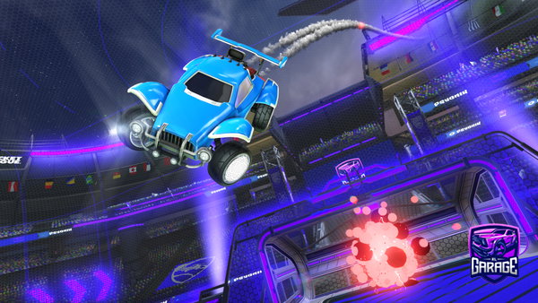 A Rocket League car design from Leon345