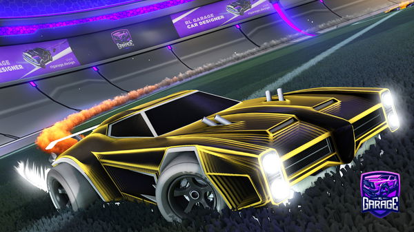A Rocket League car design from Xsavagebeatsx