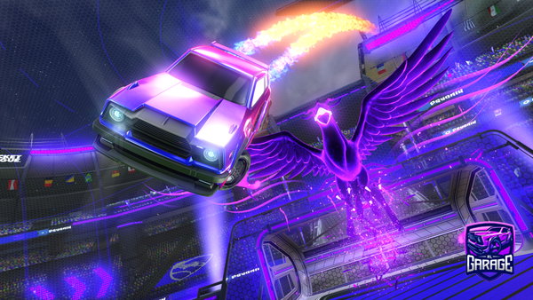A Rocket League car design from ClipByPVris