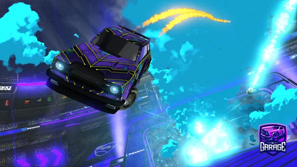 A Rocket League car design from EvzaRL