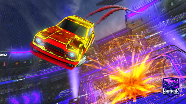 A Rocket League car design from DexorJoah