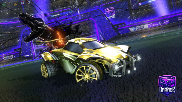 A Rocket League car design from EkiFace