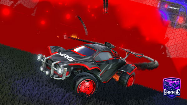 A Rocket League car design from MKHon60fpshaha