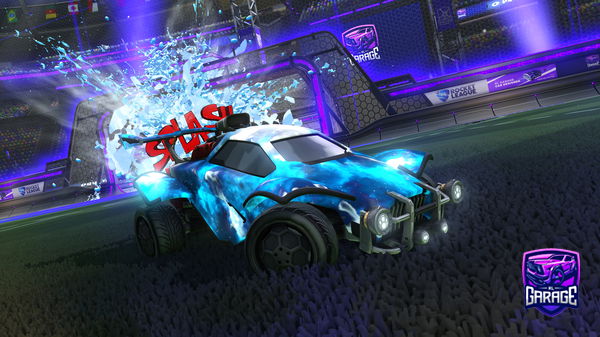 A Rocket League car design from AIM17-RL