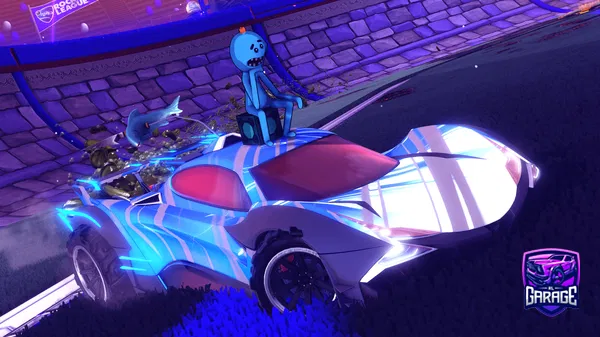 A Rocket League car design from Poweredplayer