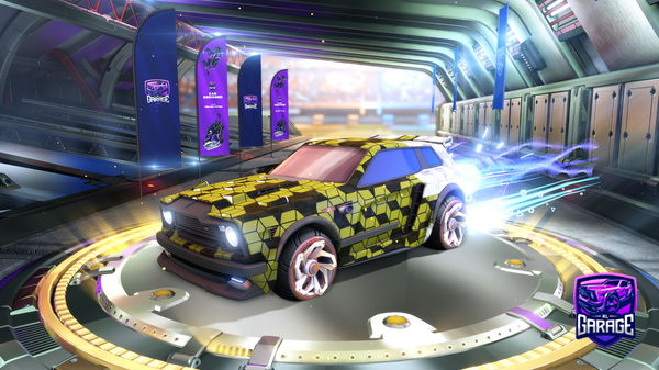 A Rocket League car design from Vialock