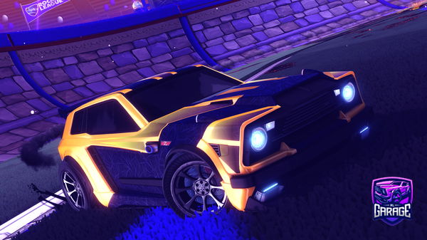 A Rocket League car design from iteachii