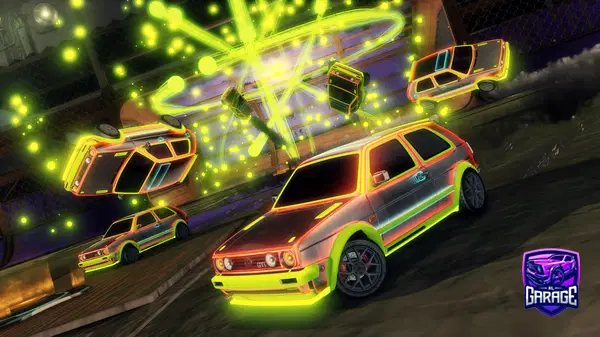 A Rocket League car design from BarkingLilly