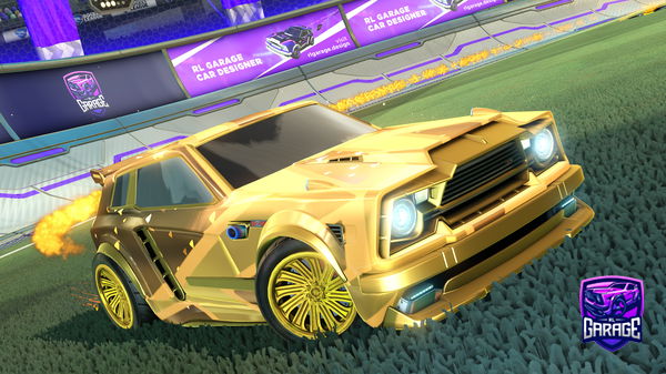 A Rocket League car design from XxNOS303xX