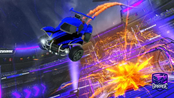 A Rocket League car design from Grasp12x