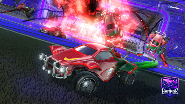 A Rocket League car design from Alak4i