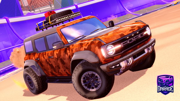 A Rocket League car design from Monks__