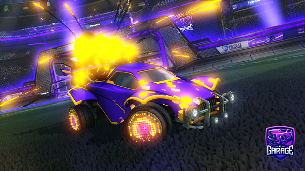 A Rocket League car design from P0SPA