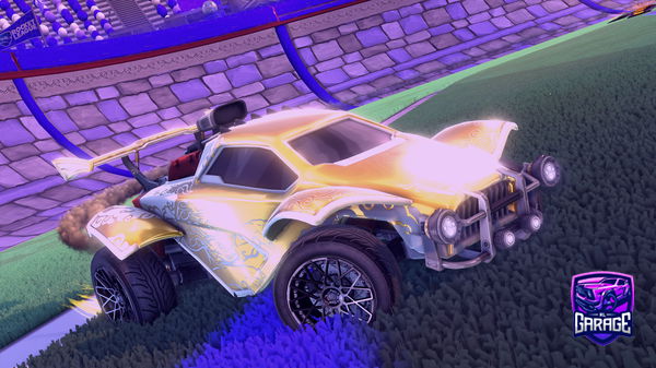 A Rocket League car design from Scarem24