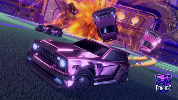 A Rocket League car design from worldchunks