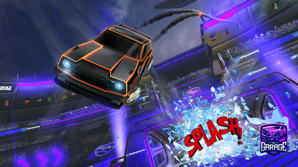 A Rocket League car design from ItsMetricAU