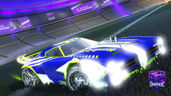 A Rocket League car design from HIGHpro