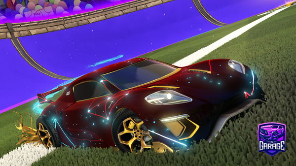 A Rocket League car design from Csoltokrisz