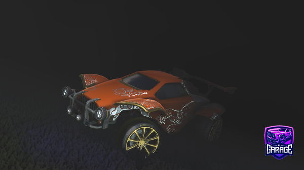 A Rocket League car design from versin-_-kurd