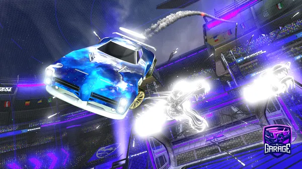 A Rocket League car design from infinyty