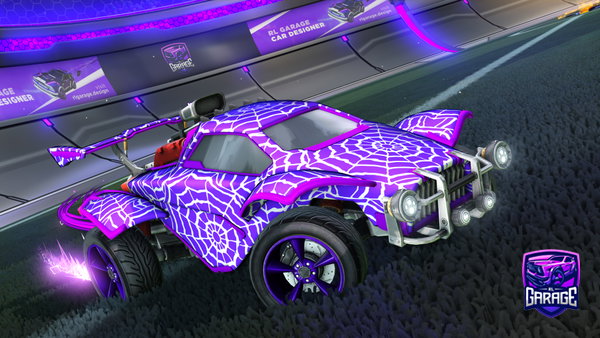 A Rocket League car design from Boostes