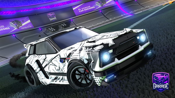A Rocket League car design from The_Snacklord