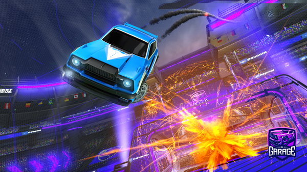 A Rocket League car design from Drako_youtoo