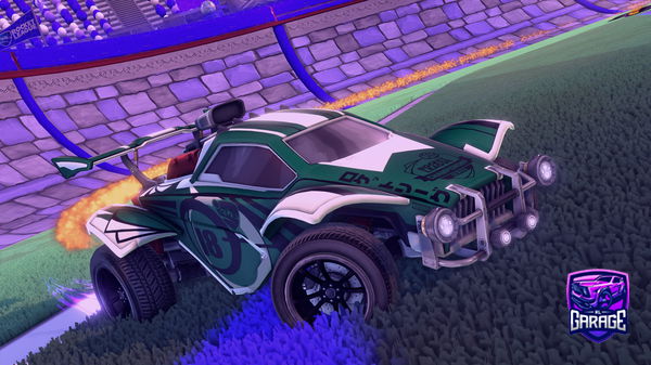 A Rocket League car design from dangerduck