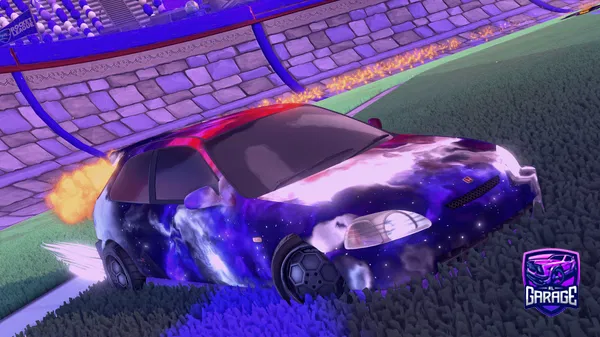 A Rocket League car design from Outburst