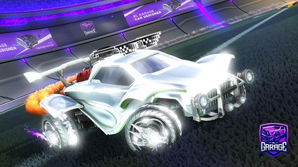 A Rocket League car design from G0ldenGr00t