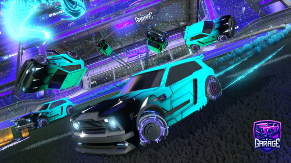 A Rocket League car design from GhungeshJay